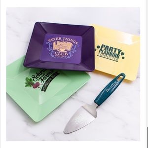 The Office plate and server set